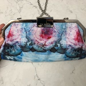 Water color Ted Baker clutch